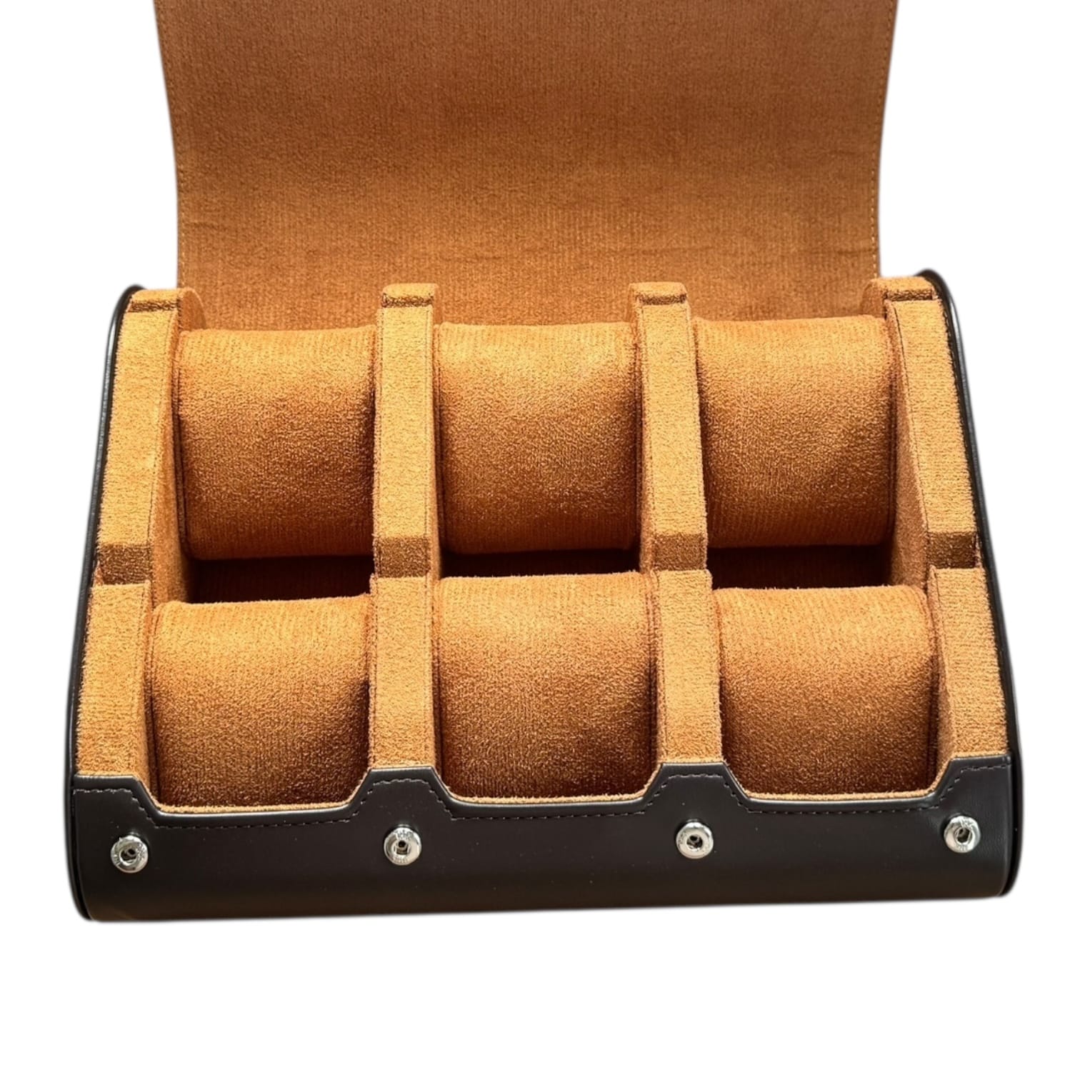 Lux Watch Box Co Watch Roll 6 Voyage 6 Watch Roll - Desert Tan