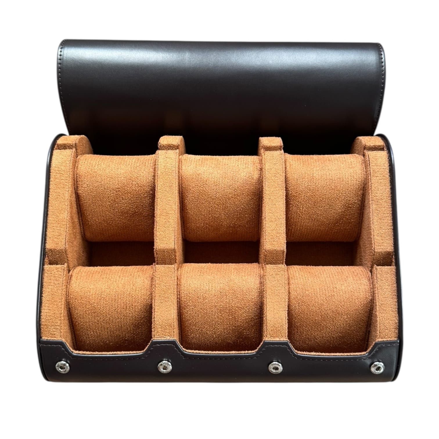 Lux Watch Box Co Watch Roll 6 Voyage 6 Watch Roll - Desert Tan