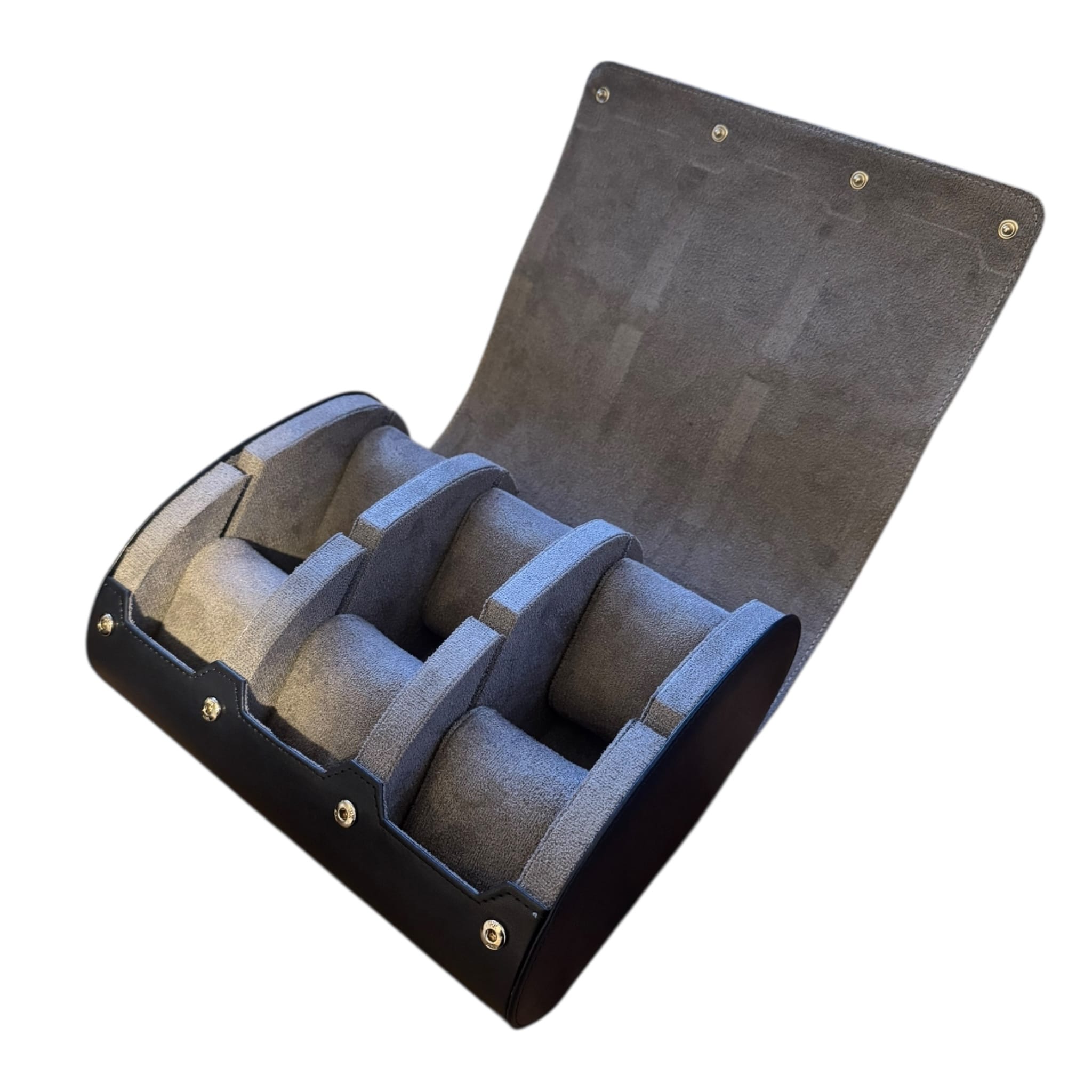 Lux Watch Box Co Watch Roll 6 Voyage 6 Watch Roll - Oxford Navy