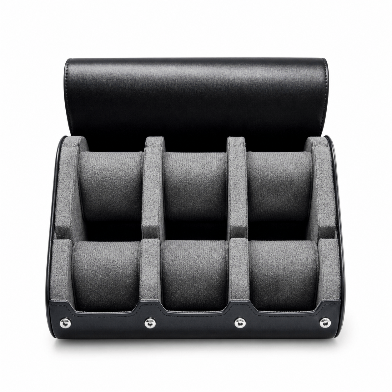 Lux Watch Box Co Watch Roll 6 Voyage 6 Watch Roll - Oxford Navy