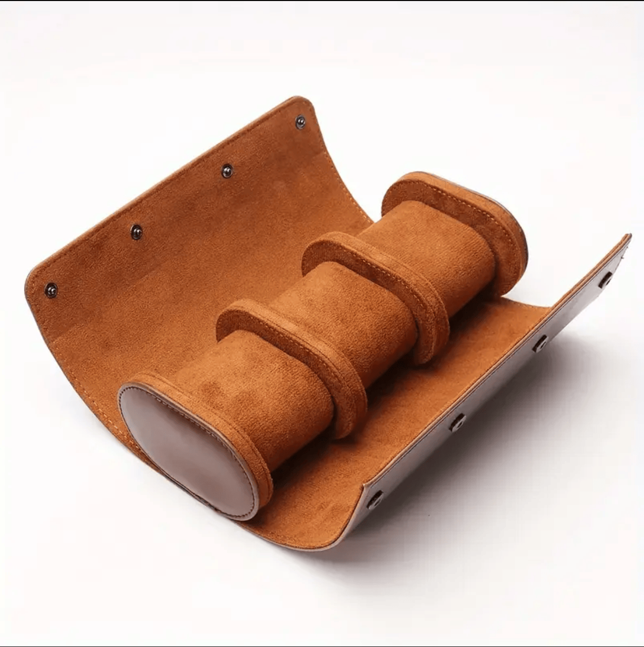 Lux Watch Box Co Watch Roll Journey 3 Watch Roll