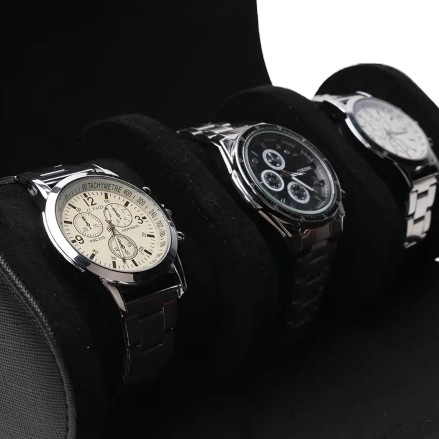 Lux Watch Box Co Watch Roll Journey 3 Watch Roll