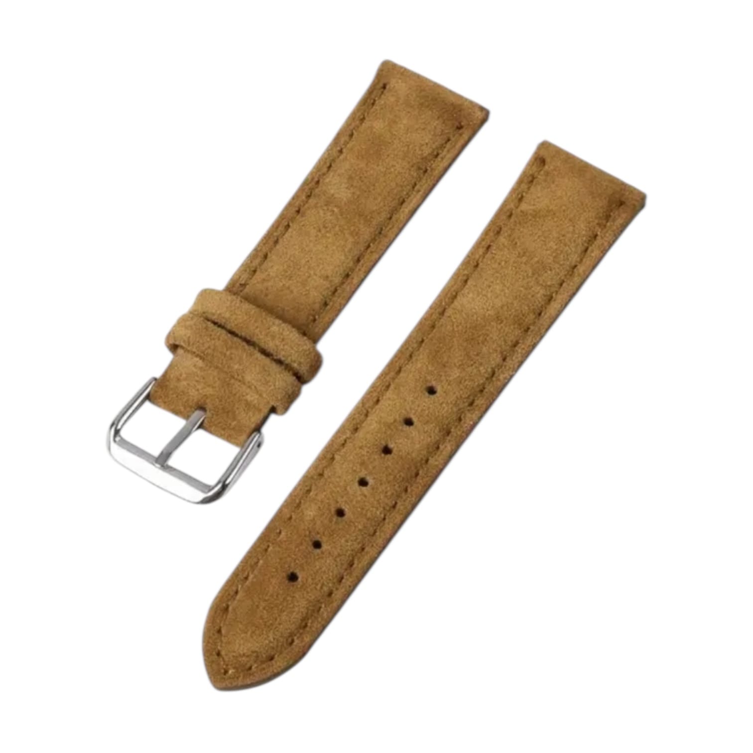 Lux Watch Box Co Watch Strap 10mm / Saddle Brown Tempo - Suede Watch Strap
