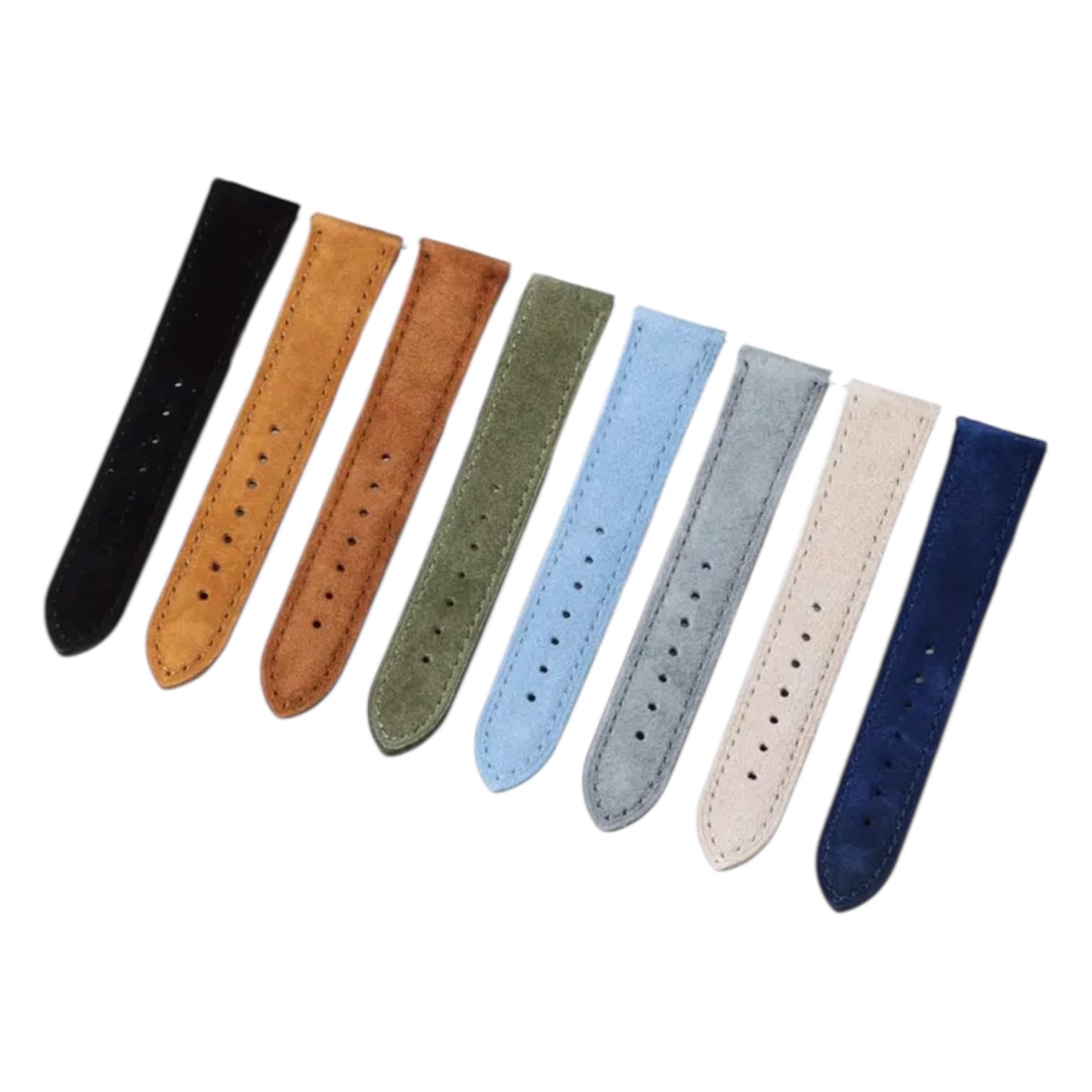 Lux Watch Box Co Watch Strap Tempo - Suede Watch Strap