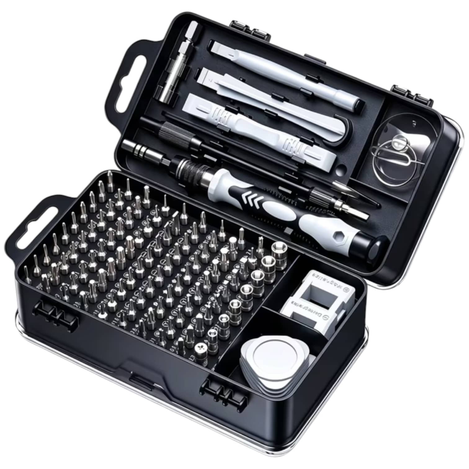 Lux Watch Box Co Watch Tool Black PrecisionPro Micro Screwdriver Kit - By Lux